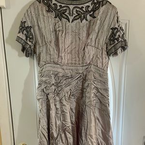 Custom-Made, Hand Sewn Floor Length Dress